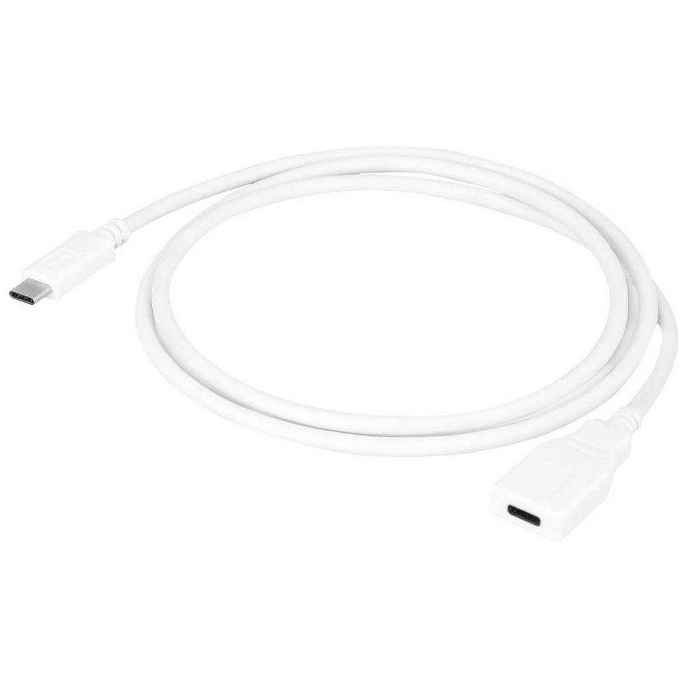 USB Cables | USB C Cable Extension 1 m White Cables USB Cables