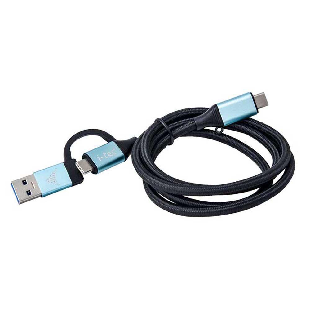 USB Cables | USB-C Cable To /A Blue / Black Cables Black