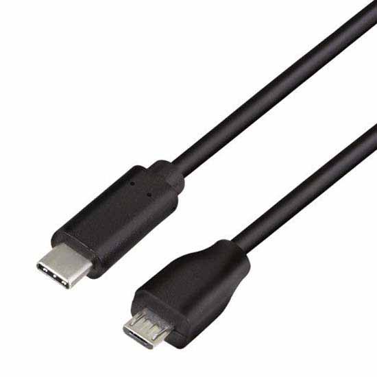 USB Cables | USB-C To Micro USB Cable 50 cm Black Cables Black