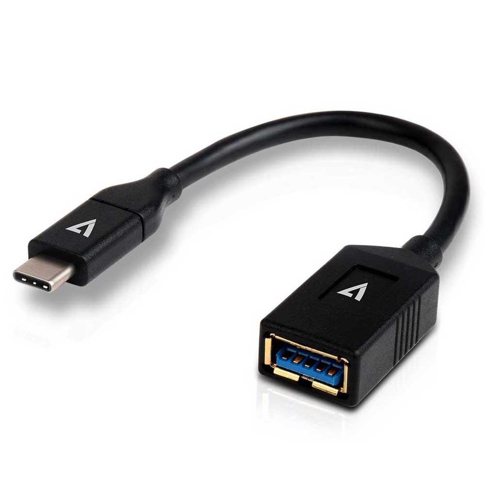 USB Cables | USB-C To USB 3.1 Adapter M/F USB Cable Black Cables Black