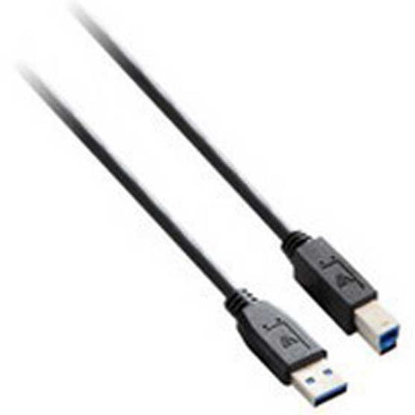 USB Cables | USB To B Cable 1.8 m 3.0 A Black Cables Black