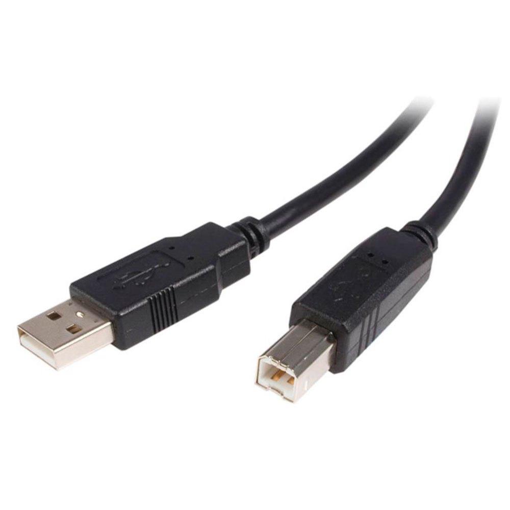 USB Cables | USB to B Cable-M/M 2m 2.0 A Black Cables Black