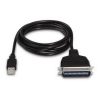 USB Cables | USB To IEEE1284 Adapter 1.5 m Black Cables Black