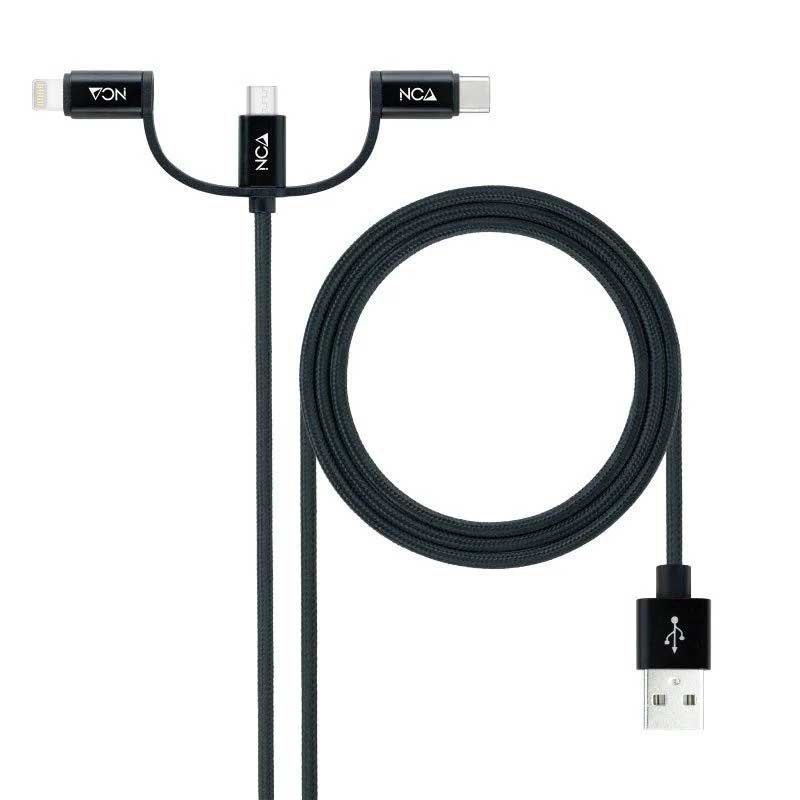 USB Cables | 10.01.3200 USB To Multiport Cable 1 m White Cables USB Cables