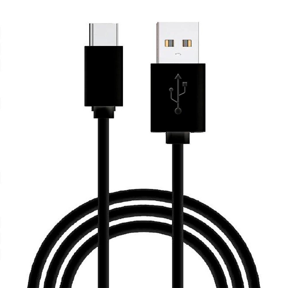 USB Cables | 2.4A 1.2 m USB-C Cable Black Cables Black