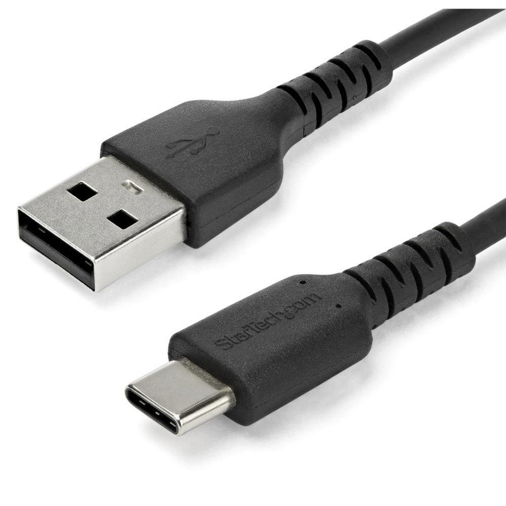 USB Cables | Cable USB 2.0 To USB-C 2m Black Cables Black