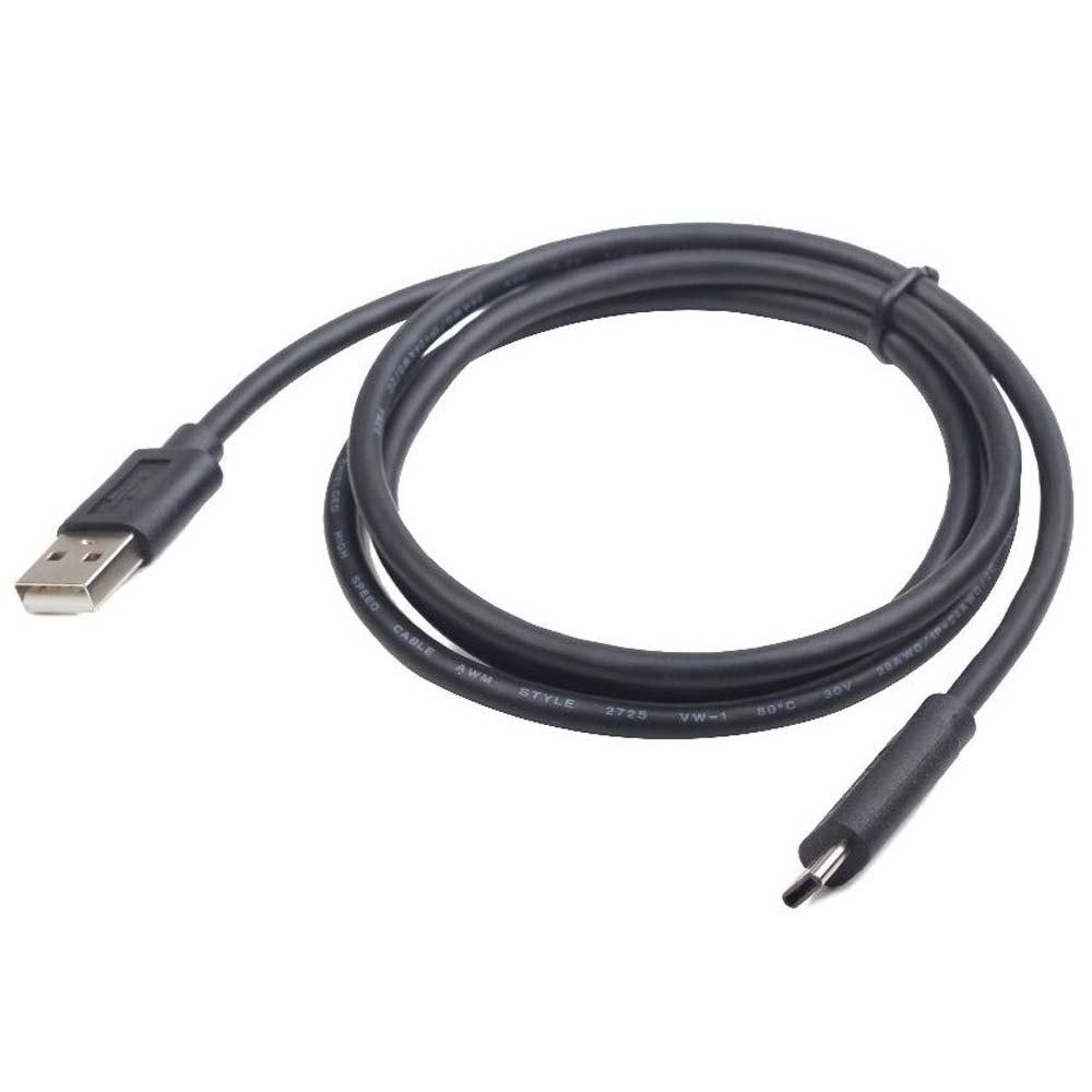 USB Cables | USB 2.0 To USB C Cable 1 m Black Cables Black