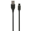 USB Cables | USB 2.0 To USB C Cable 1 m Black Cables Black