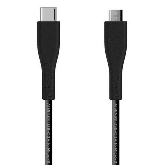 USB Cables | USB C 2.0 Male To Micro USB B Male 1 m USB Cable Black Cables Black