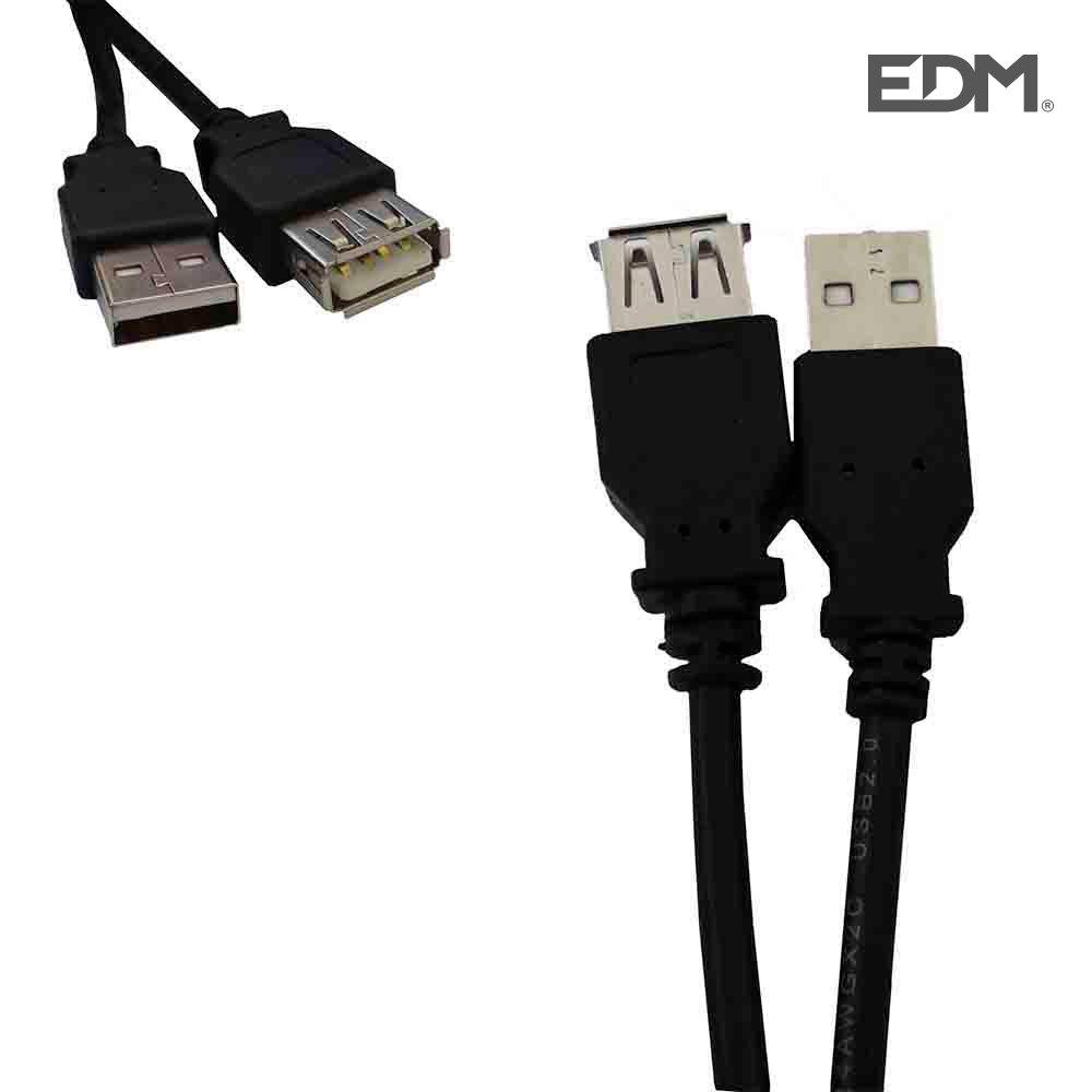 USB Cables | USB 2.0 Cable 5 m Black Cables Black