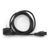 Electrical Power Cables | PC-186-ML12-1M Power Cord Black Cables Black