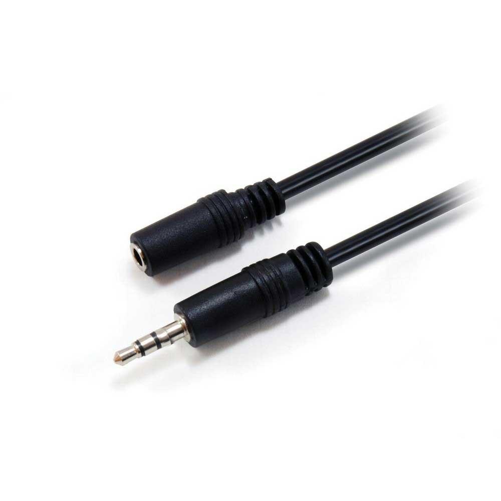 Audio and Video | Mini Jack 3.5 mm M/F Cable 2.5 m Black Audio & Video Audio & Video