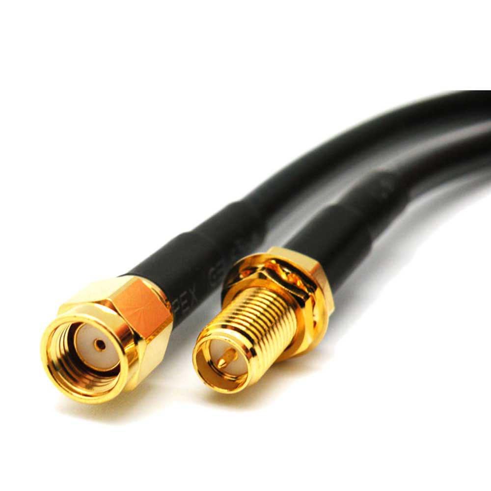 Audio and Video | 0710-5 R/P SMA Male To Female Connector 5 m Black Audio & Video Audio & Video