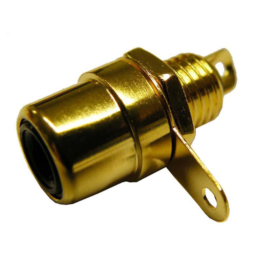 Audio and Video | 3081N RCA Female Connector Gold / Black Audio & Video Audio & Video