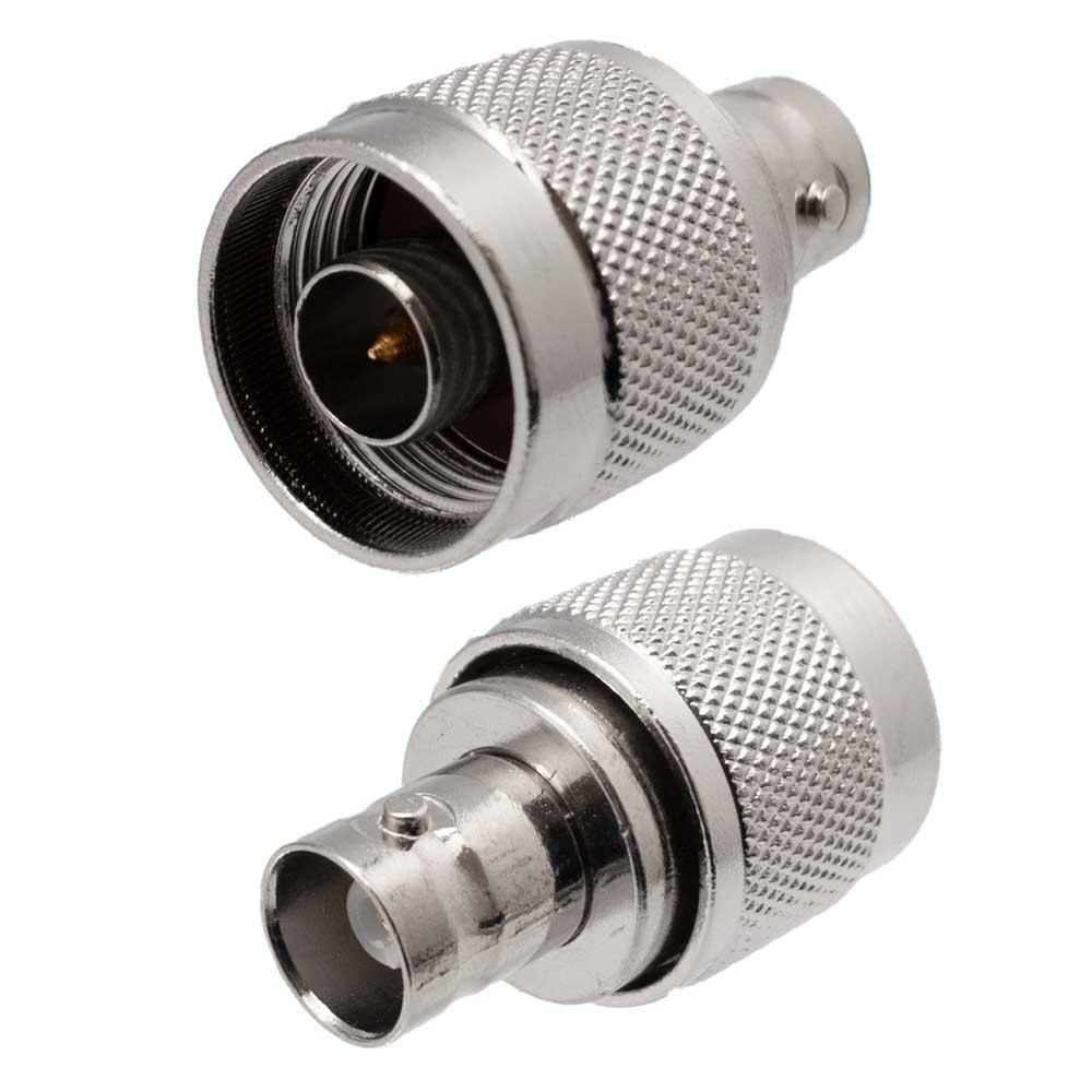 Audio and Video | Male Bnc Female N Connector Silver Audio & Video Audio & Video